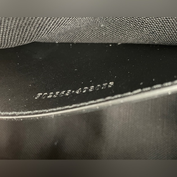 NEW! GUCCI MARMONT TOP HANDLE MATELASSE BLACK SHOULDER CROSSBODY BAG AUTHENTIC - Picture 14 of 14